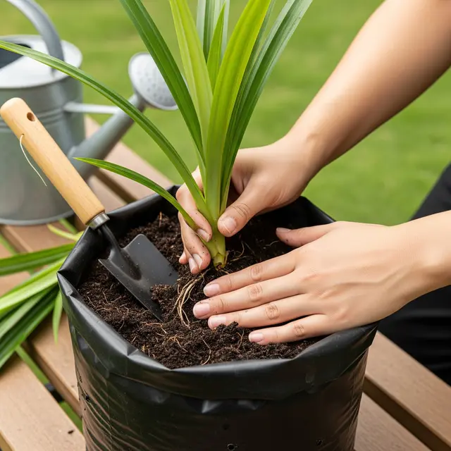 Cara Menanam Daun Pandan di Polybag (AI)