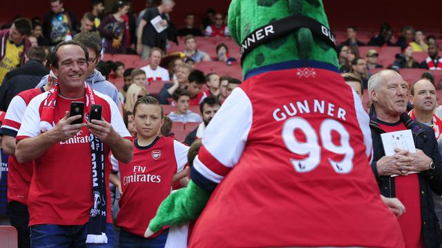 Liga Inggris: Mengenang Gunnersaurus, Maskot Legendaris yang Dipecat Arsenal