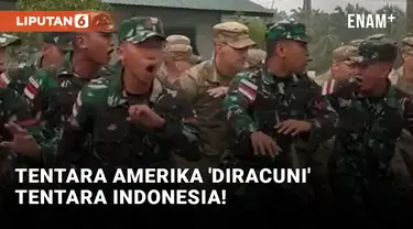 Duel Joget Tentara Amerika vs Tentara Indonesia
