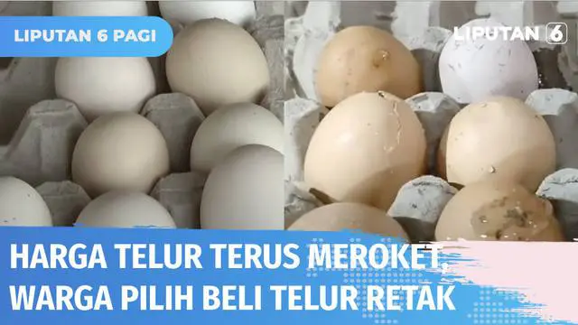 Harga telur di sejumlah pasar tradisional di Karawang, Jawa barat, sudah naik dalam sebulan terakhir. Akibatnya, pembeli kini melirik telur retak, yang harganya jauh lebih murah. Sementara di Jambi, dalam sepekan terakhir, harga telur ayam kampung ki...