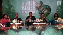 Managing Director The Nusa Dua I Gusti Ngurah Ardita (tengah) memberi keterangan pers "Road to Bali Blues Festival 2019", Jakarta, Rabu (10/7/2019). Bali Blues Festival 2019 akan menampilkan sejumlah musisi ternama di tanah air, beberapa diantaranya Gugun Blues Shelter ft Emmy Tobing. (Liputan6.com/