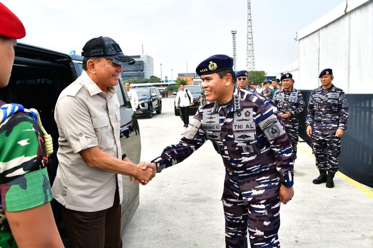 FOTO: KRI Brawijaya-320, Frigate Terbesar se-Asia Tenggara Resmi Perkuat TNI AL