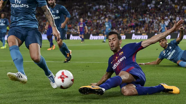 Barcelona, Real Madrid, Piala Super Spanyol 2017