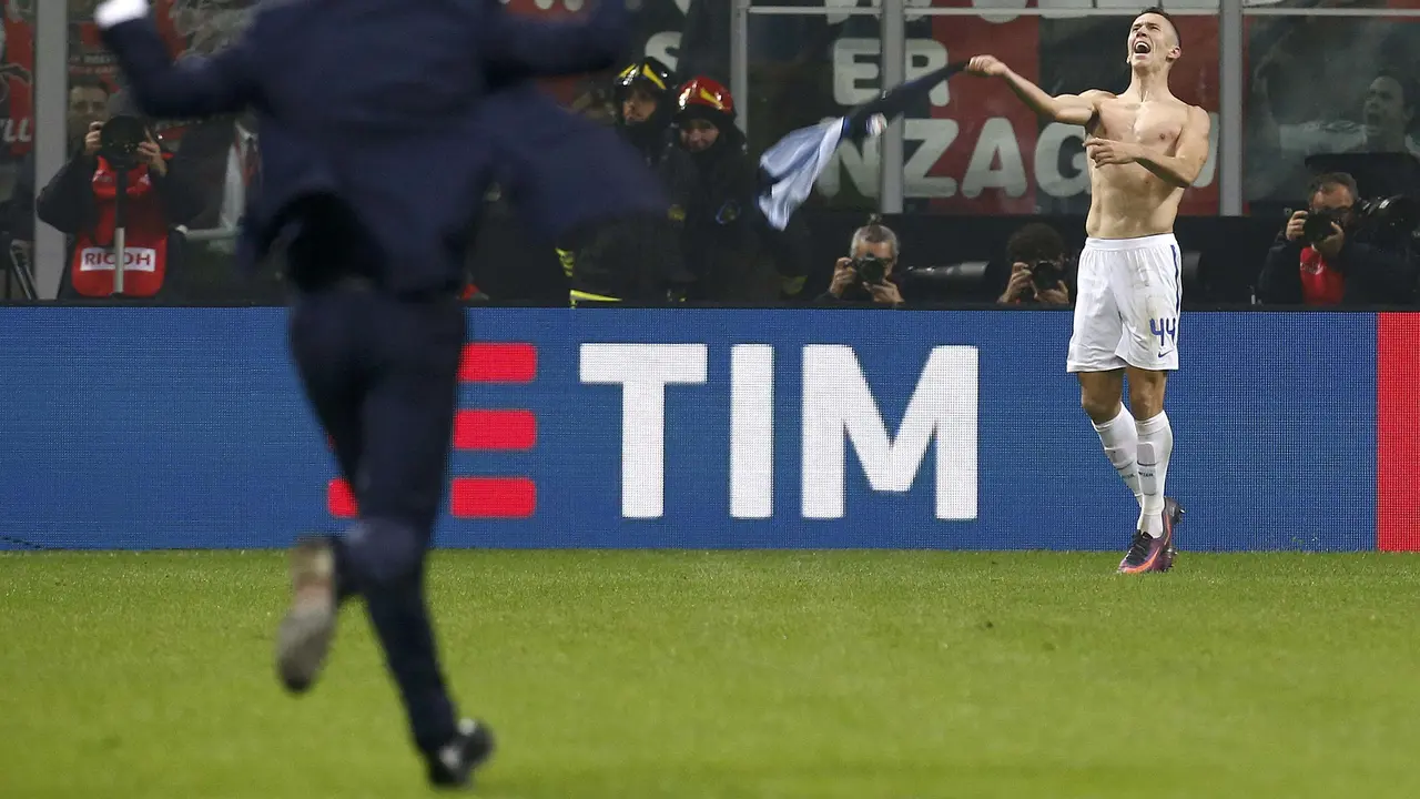 Winger Inter Milan Ivan Perisic (REUTERS/Alessandro Garofalo)