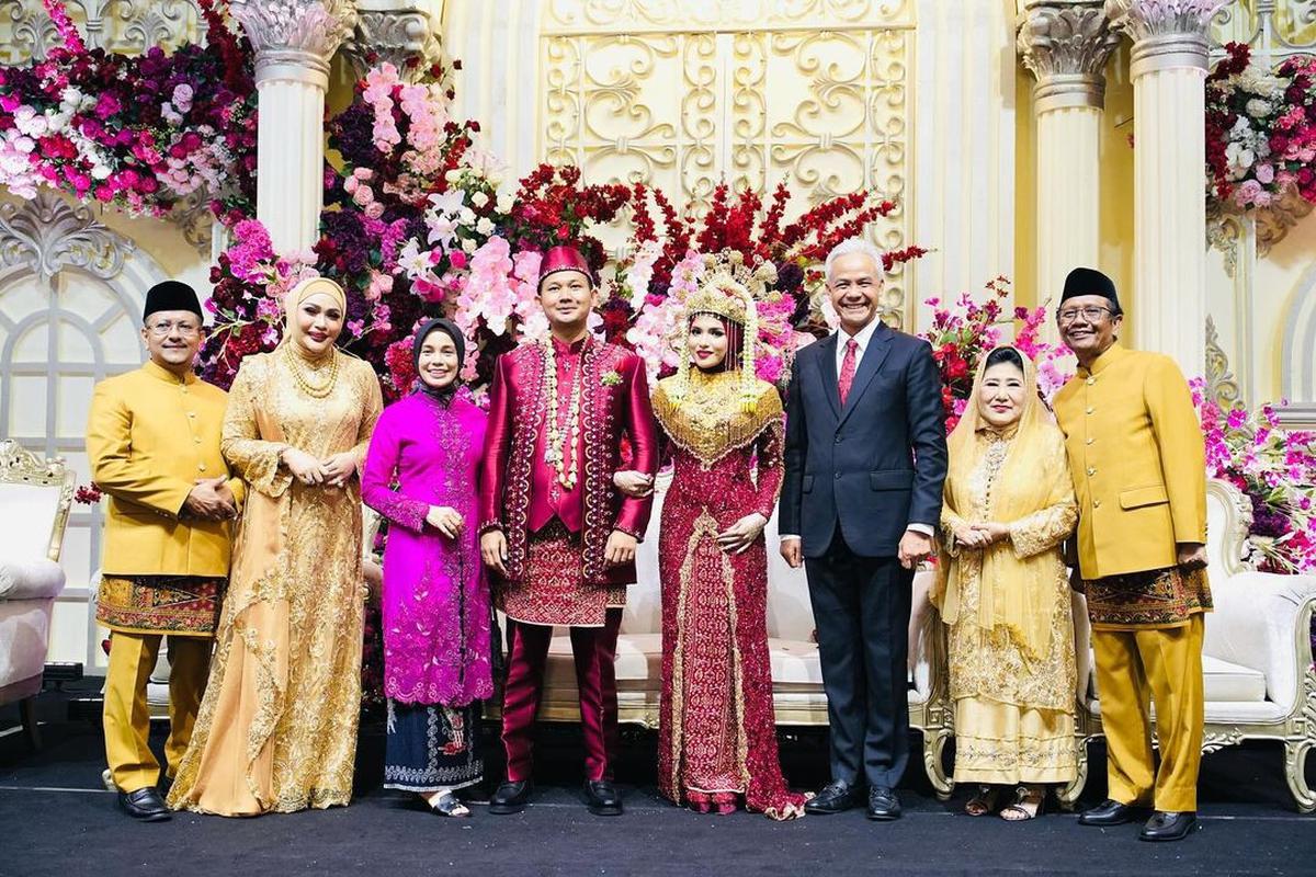 Resepsi Pernikahan Anak Mahfud MD