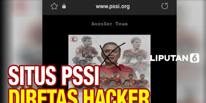 VIDEO: Sempat Diretas Usai Indonesia Kalah, Situs PSSI Kembali Normal