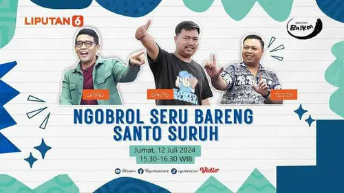 Ngobrol Seru Bareng Santo Suruh