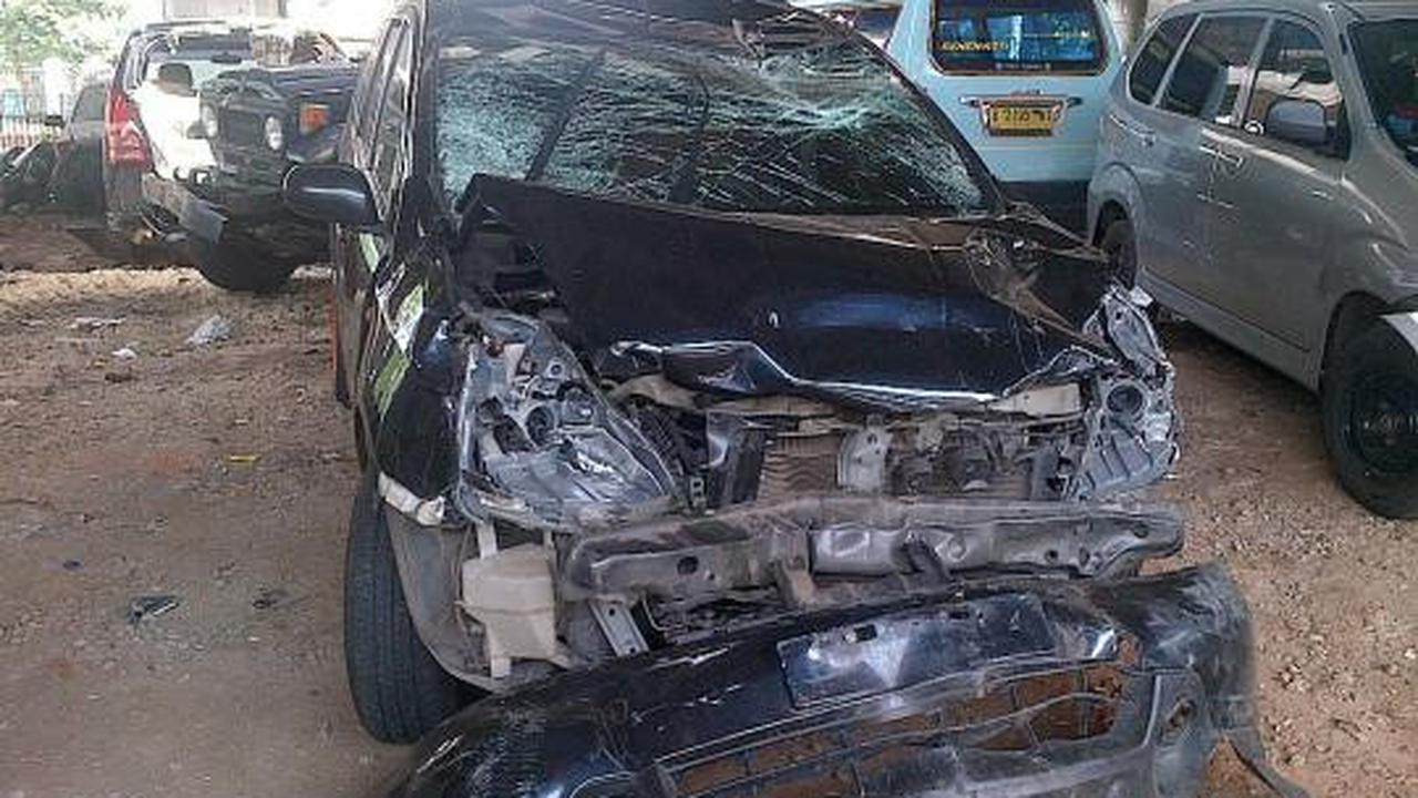 Foto Livina maut yang tewaskan dua orang