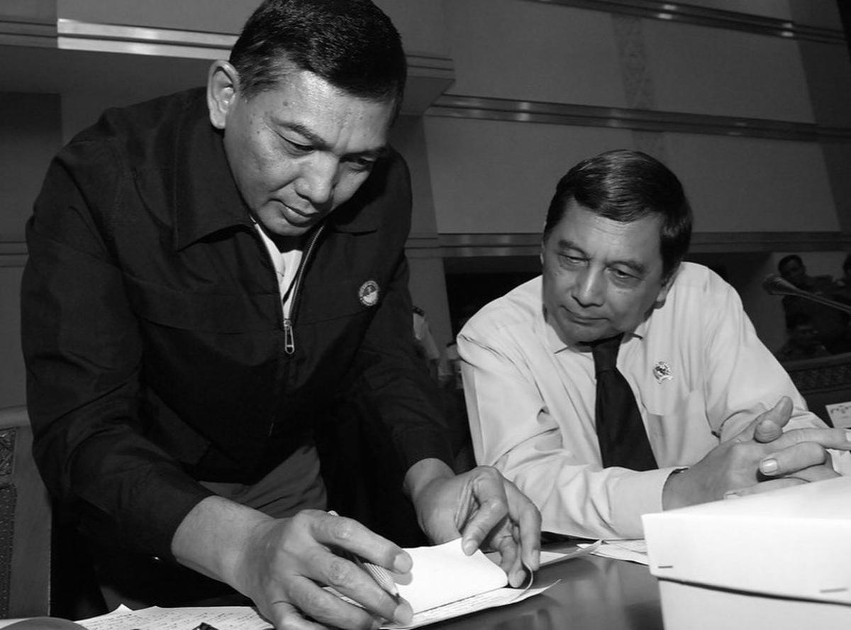 Sjafrie Zaman Bintang Tiga Bareng Menhan Juwono Era SBY