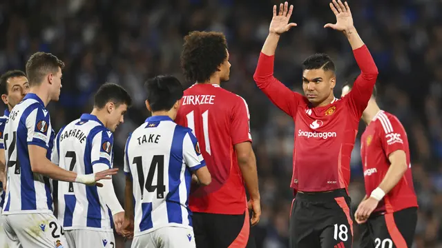 Real Sociedad Vs Manchester United, Liga Europa