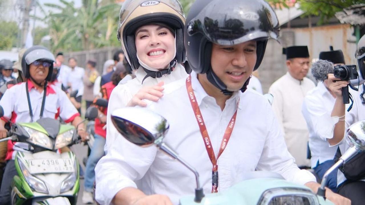 Kemesraan Arumi Bachsin Dukung Emil Dardak di Pilkada Jatim 2024, Gemas Bikin Iri