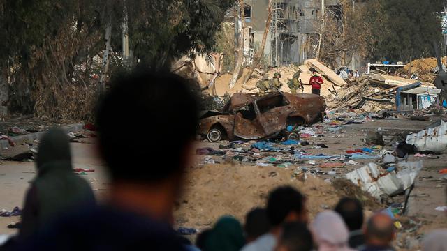 Warga Palestina di Gaza bagian utara bermigrasi ke Gaza bagian selatan