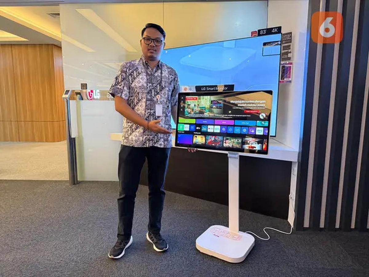 Tak Sekadar Pintar, LG Smart Monitor Swing Juga Fleksibel: Bisa Mode Portrait hingga Swivel