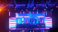 Keseruan Bangtan Boys Ajak Penonton Bernyanyi Bersama