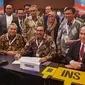 Delegasi Indonesia pada rapat pleno penutupan Sidang International Telecommunication Union - World Radiocommunication Conference (ITU-WRC) 2019 di Sharm El Sheikh, Mesir, Jumat (22/11).