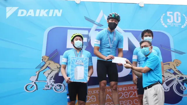 Peringati Ulang Tahun ke-50, Daikin Indonesia Gelar Fun Ride