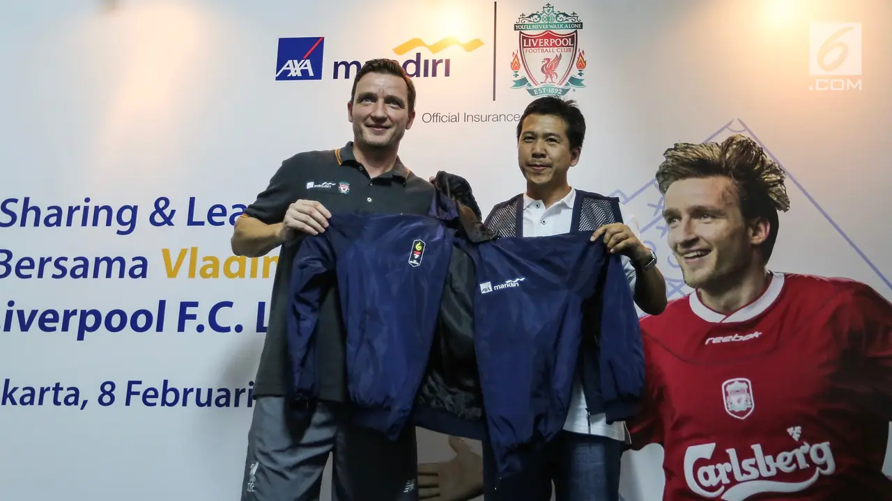 Sambangi Indonesia, Legenda Liverpool Vladimir Smicer Dukung Kampanye Gaya Hidup Sehat