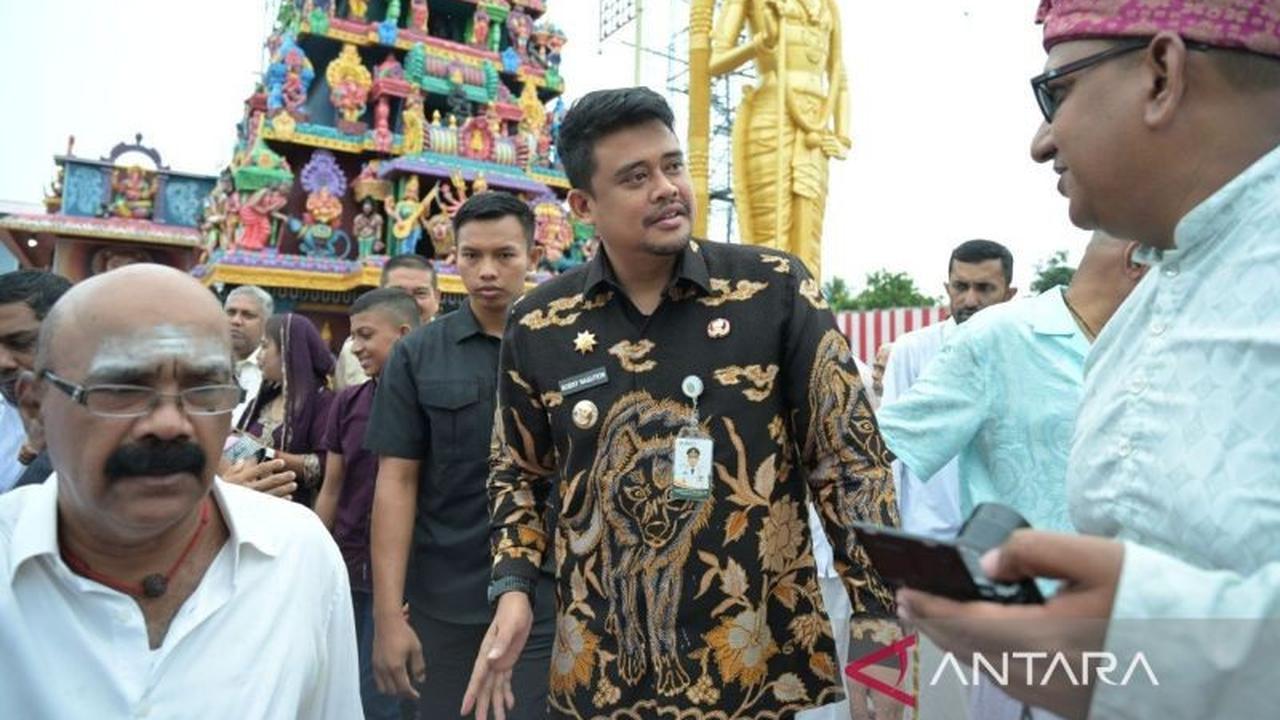 Umat Hindu Sumut Siapkan Generasi Antinarkoba, Kuil Shri Raja Rajesvari Amman Kovil Punya Patung Dewa Murugan Tertinggi Kedua di Dunia