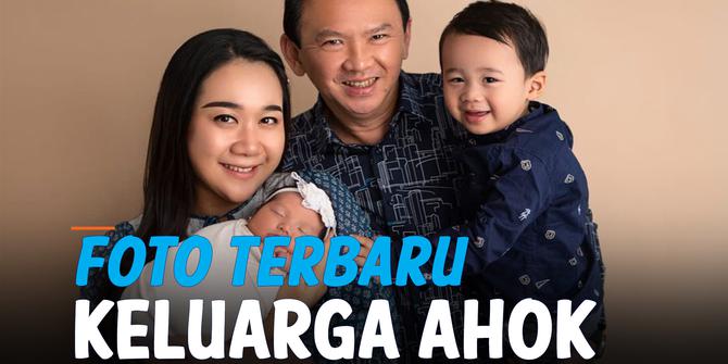 VIDEO: Momen Foto Keluarga Ahok Bersama Puput Nastiti dan Kedua Anaknya