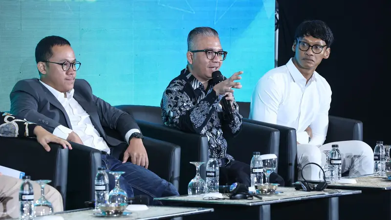 Sekretaris Aliansi Vaper Indonesia (AVI), Wiratna Eko Indra Putra saat berbincang dalam Asia Pacific Harm Reduction Forum (APHRF) 2024. (Istimewa)