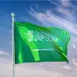 Ilustrasi bendera Arab Saudi. (Usnplash)