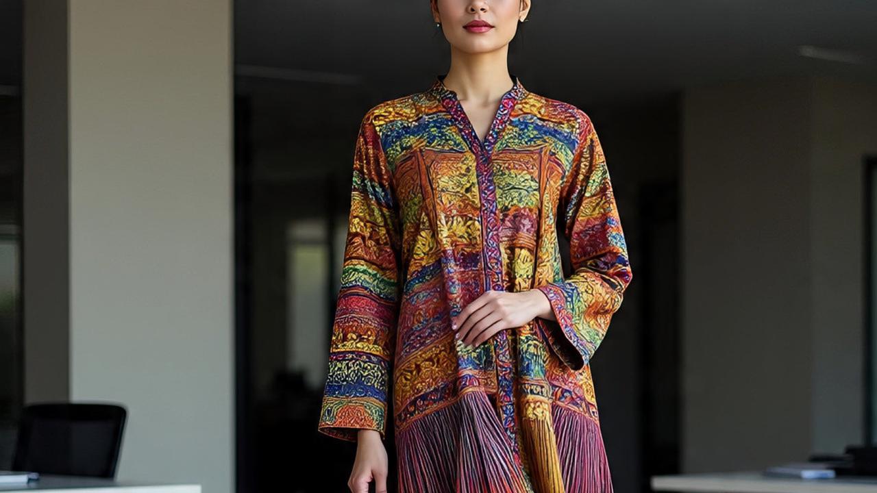 12 Model Baju Batik Tunik Kantor 2025, Tampil Trendi dan Kece dengan Gaya Formal