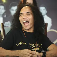 Kaka Slank ikut serta dalam mega konser film si Doel bertajuk Akhir Kisah Cinta Si Doel. Senin 13/01/2020 (Bambang E Ros/Fimela)