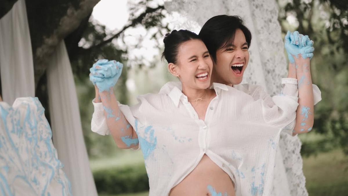 Angga Yunanda Bikin Gender Reveal Super Romantis, Shenina Cinnamon Hamil Anak Laki-Laki