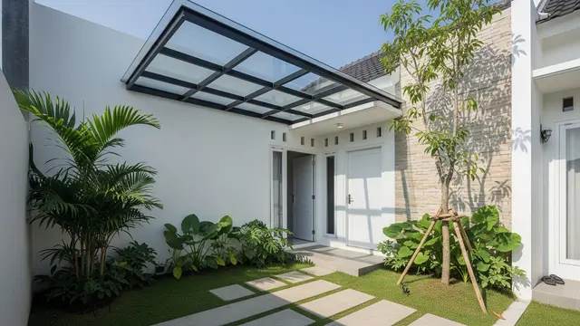 Kanopi Tanpa Tiang (Cantilever)