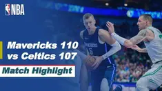 Berita Video Highlights NBA, Dallas Mavericks Kalahkan Boston Celtics 110-107 (24/2/2021)