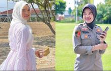 Beda Banget, Intip Potret Polwan cantik Ipda Febryanti Saat Tak Berdinas, Penampilannya Sontak Jadi Sorotan