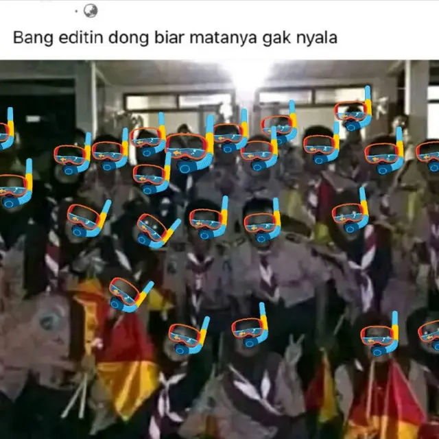 Minta Fotonya Diedit Agar Matanya Tidak Nyala, 6 Hasilnya Bikin Ngakak