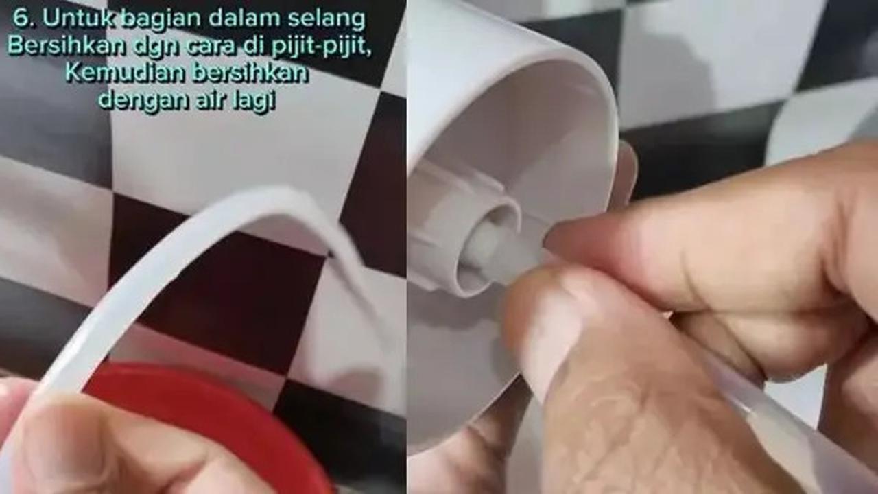 4 Trik Mengatasi Noda Membandel di Selang Pompa Galon, Tanpa Gunakan Sitru