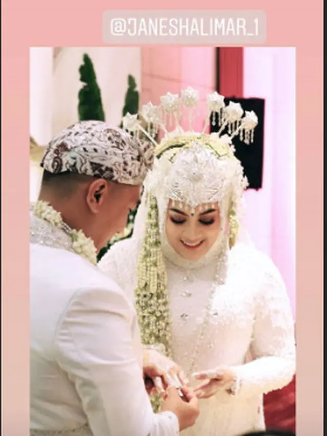 6 Momen Pernikahan Jane Shalimar dan Arsya Wijaya