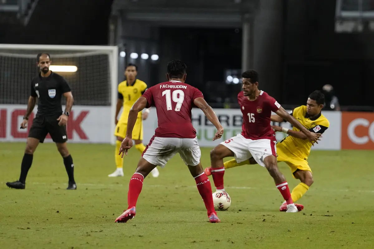 Foto: 6 Pemain Timnas Indonesia dengan Menit Bermain Terbanyak di Fase Grup Piala AFF 2020, Ricky Kambuaya dan Alfeandra Dewangga Sempurna