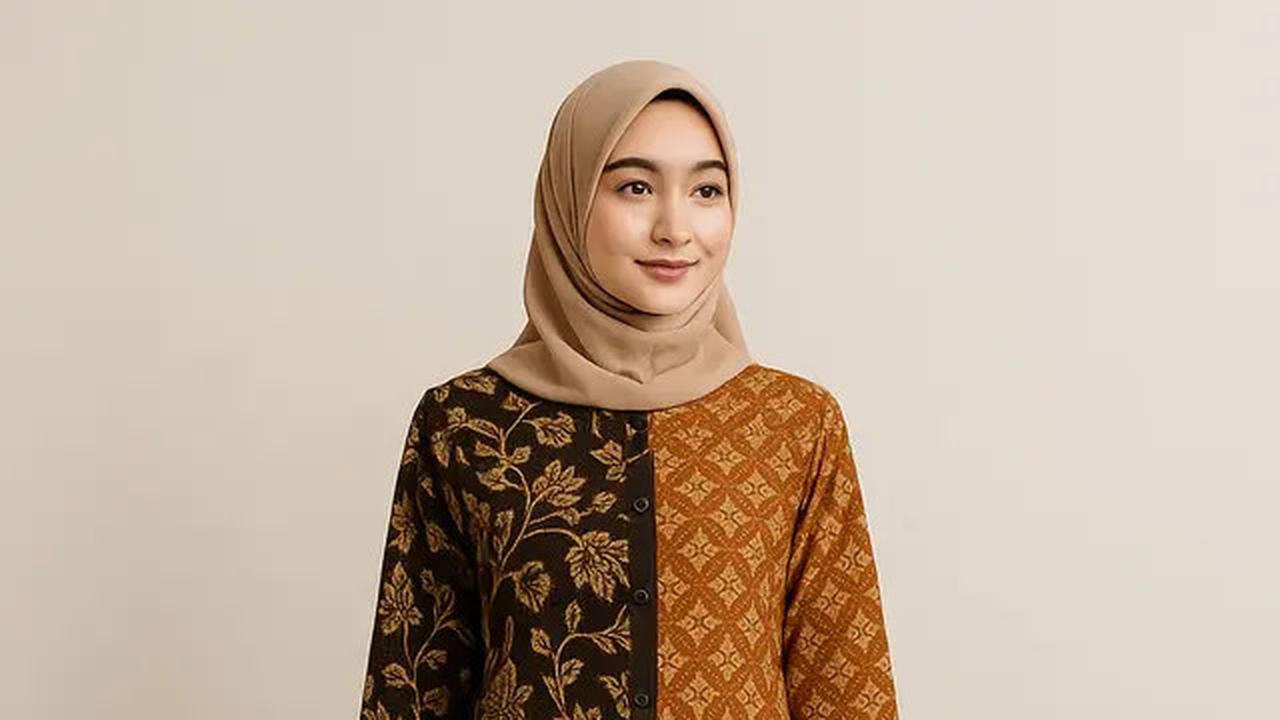 7 Model Gamis Batik Kombinasi Full Kancing Terpopuler 2025, Modis dan Kekinian
