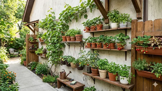 Tips Memaksimalkan Lahan Sempit untuk Kebun Buah (Foto: Gemini AI)