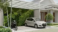 8 Desain Carport Rumah Minimalis untuk 1 Mobil 1 Motor di Lahan 3x5 Meter