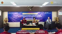 Peluncuran naskah sumber arsip tentang perjalanan kembalinya arsip dan naskah Kraton dari Inggris ke Yogyakarta di Kantor DPAD DIY, Selasa (12/12).