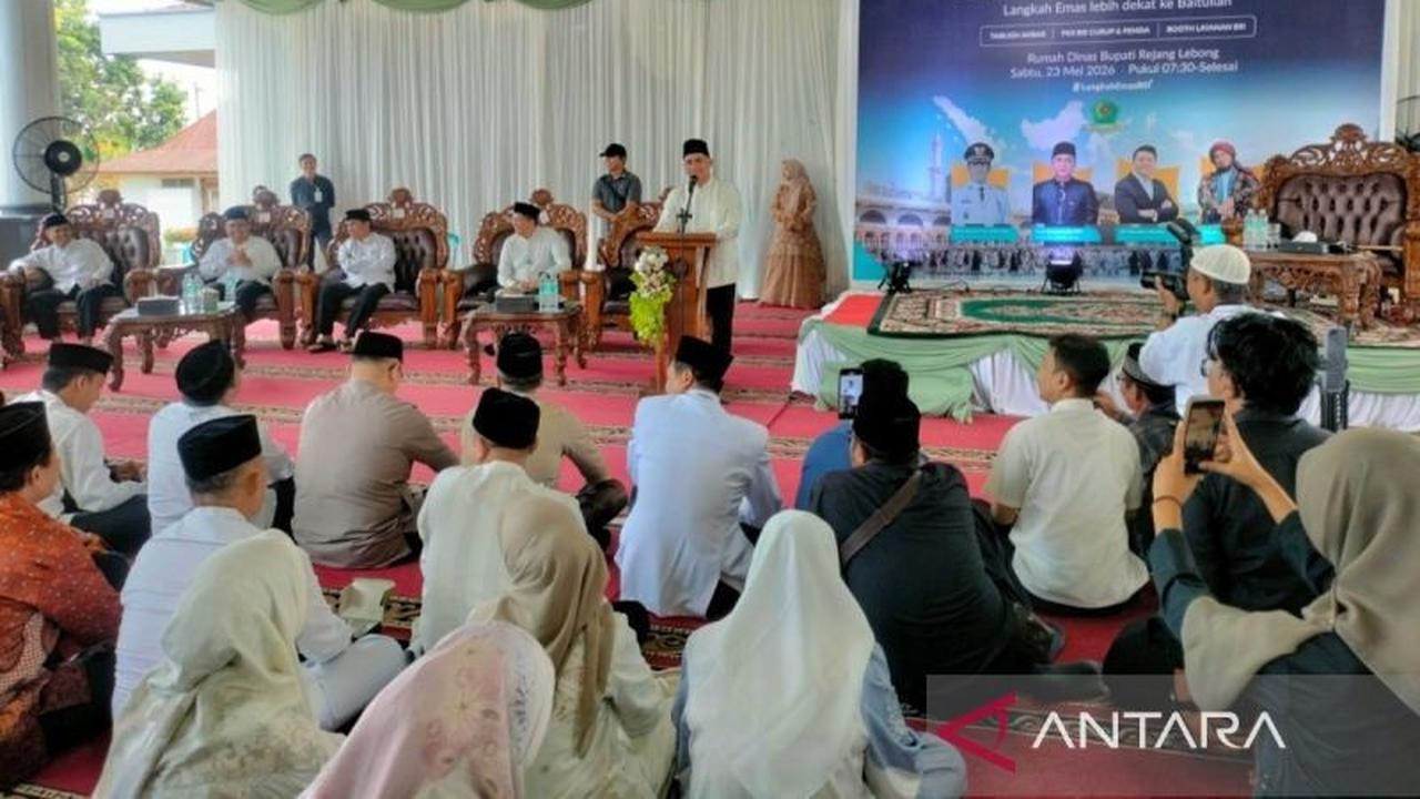 Plt Bupati Ajak Warga Wujudkan Rejang Lebong Religius, Perkuat Mental Spiritual Daerah
