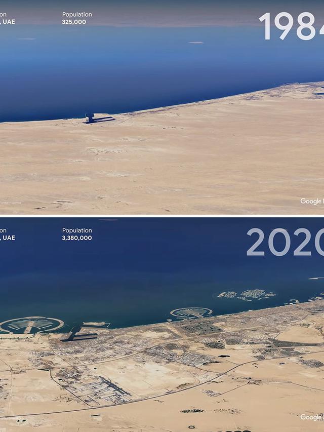 8 Potret Google Earth Ini Tunjukkan Perubahan yang Dilakukan Manusia pada Bumi