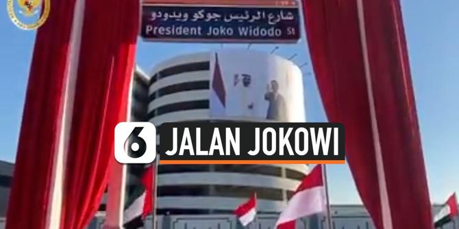 VIDEO: Presiden Joko Widodo Jadi Nama Jalan di Abu Dhabi