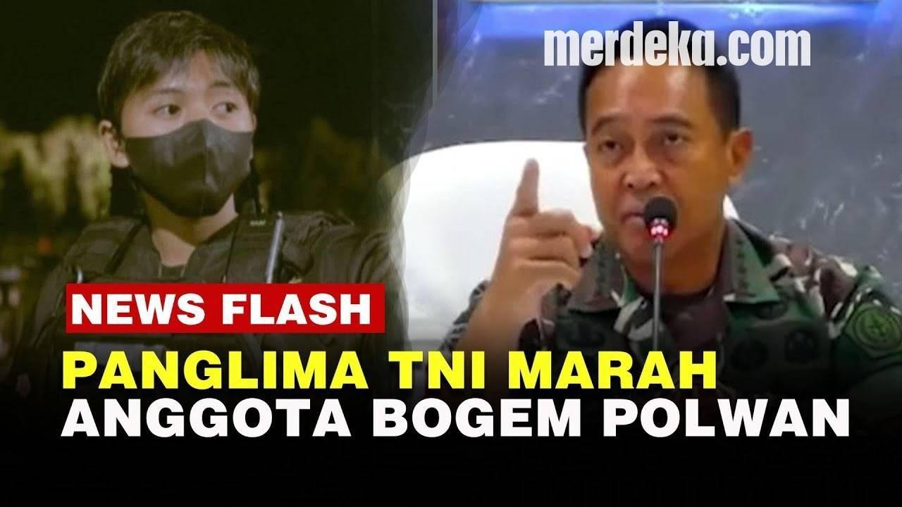 VIDEO: Panglima TNI Jenderal Andika Perintahkan Hukum Anggota Pukul Polwan