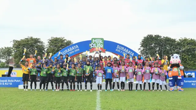 Keseruan MilkLife Soccer Challenge Seri 2 di Surabaya