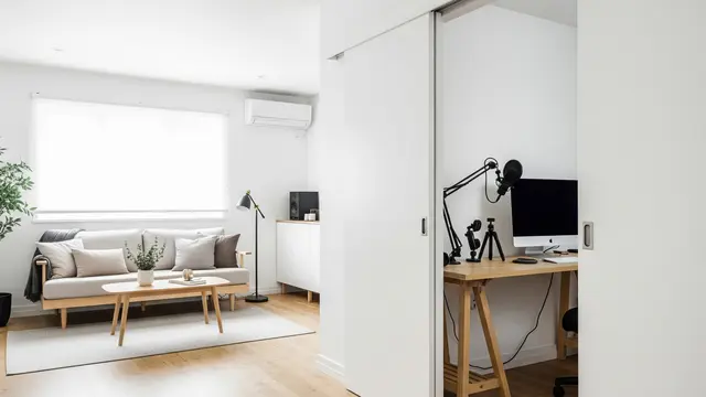 Studio "Hidden Wall" (Dinding Geser/Lipat)