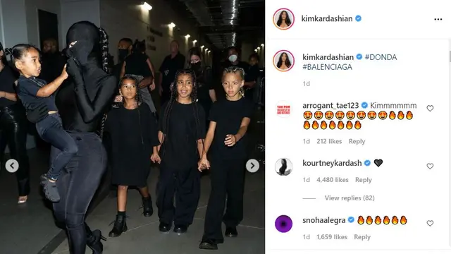 Kim Kardashian. (Instagram/ KimKardashian)