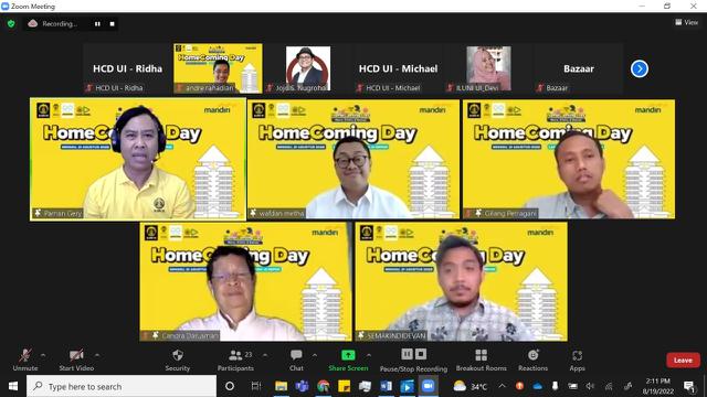 Jumpa pers Acara Reuni Akbar Universitas Indonesia