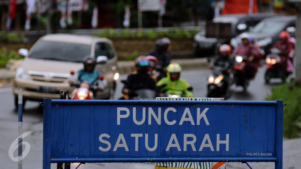 One Way Puncak Bogor Diberlakukan Antisipasi Lonjakan Kendaraan Libur Panjang, Simak Jadwalnya Berikut Ini
