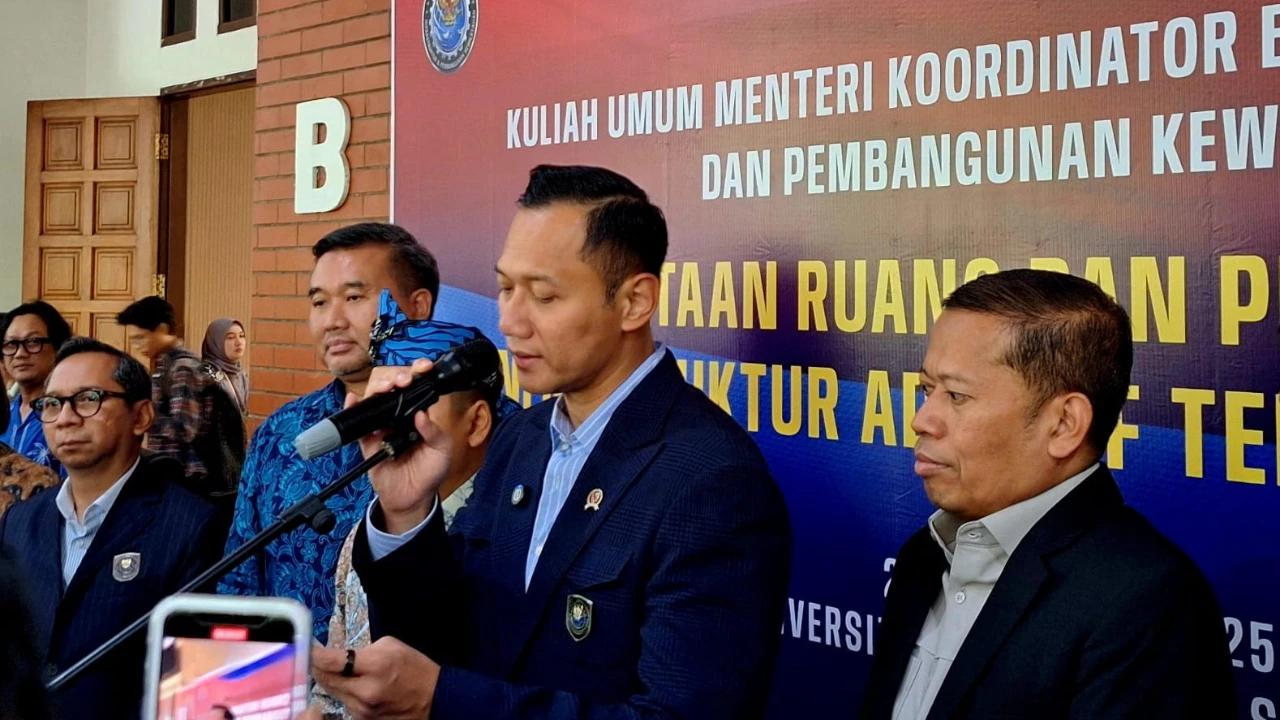 AHY Ungkap Semarang dan Demak Jadi Prioritas Pembangunan Giant Sea Wall Pantura Jateng