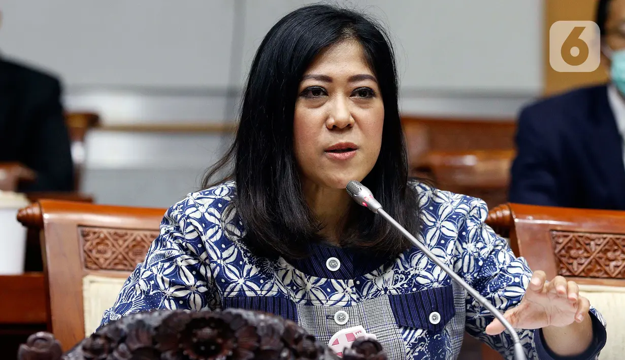 <p>Ketua Komisi I DPR RI Meutya Hafid menggelar konferensi pers mengenai permasalahan Israel di Kompleks Parlemen, Jakarta, Selasa (30/6/2020). Komisi I mengecam rencana penguasaan Israel terhadap wilayah permukiman Yahudi dan Lembah Jordania di Tepi Barat pada 1 Juli 2020. (Liputan6.com/Johan Tallo)</p>
